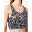 Reverse Prt Sports Bra Malachitegry  MICHAEL KORS