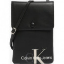 Sculpted Mono N/s Phone Xbody Black  CALVIN KLEIN