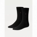 Th Men Sock Classic 2P Negro Clasico  TOMMY HILFIGER
