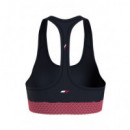 Mid Intensity Tape Racer Bra Desert Sky  TOMMY HILFIGER
