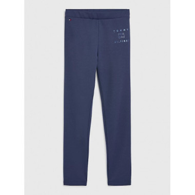 Tommy Foil Logo Legging Twilight Navy  TOMMY HILFIGER