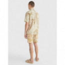 Casual Floral Camo Prt Shirt S/s Classic  TOMMY HILFIGER