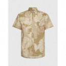 Casual Floral Camo Prt Shirt S/s Classic  TOMMY HILFIGER