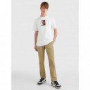 Icon Square Tee White  TOMMY HILFIGER