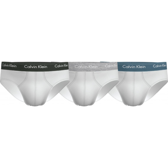 Hip Brief 3PK W-grey Element/grey H/tape  CALVIN KLEIN
