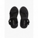 Prefresato Sandal 1 Black  CALVIN KLEIN