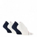 Th Men Footie High Cut Giftbox 4P Tommy  TOMMY HILFIGER