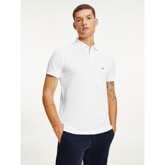 Core 1985 Regular Polo White  TOMMY HILFIGER