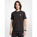 New Evergreen Logo Tee Black  MICHAEL KORS