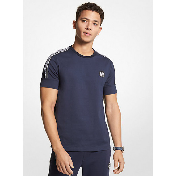 New Evergreen Logo Tee Midnight  MICHAEL KORS