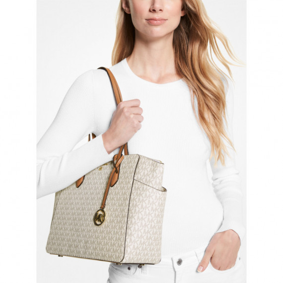 Md Tz Tote Vanilla/acrn  MICHAEL KORS