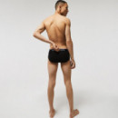 Pack de 3 Slips Negros  LACOSTE