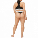 Plus Womens Thong Black  CALVIN KLEIN