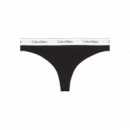 Plus Womens Thong Black  CALVIN KLEIN