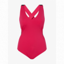 Plunge One Piece Royal Pink  CALVIN KLEIN