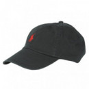 Rl Classic Sport Cap W/ Pp Rl Black/rl 2  RALPH LAUREN
