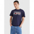 Tjm Clsc Athletic Twisted Logo Twilight  TOMMY JEANS