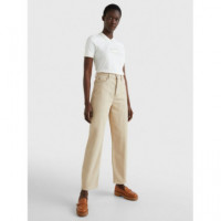 REG NATURAL DYE C-NK POLO SS ECRU