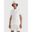 HD Tjm Original Fine Polo S/s White  TOMMY JEANS