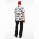 Polaroid Aop Tee Polaroid Aop Creamy Whi  CALVIN KLEIN