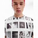 Polaroid Aop Tee Polaroid Aop Creamy Whi  CALVIN KLEIN
