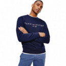 Tommy Logo Sweatshirt Desert Sky  TOMMY HILFIGER