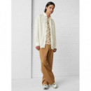 Monogram Fil Coupe Cf Shirt Ivory / Clas  TOMMY HILFIGER