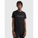 Text Bar Corp Tee Desert Sky  TOMMY HILFIGER