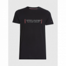 Text Bar Corp Tee Desert Sky  TOMMY HILFIGER