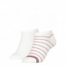 Th Women Sneaker 2P Preppy White  TOMMY HILFIGER