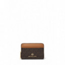 Sm Za Coin Card Case Brn/acorn  MICHAEL KORS