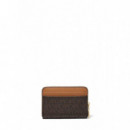 Sm Za Coin Card Case Brn/acorn  MICHAEL KORS