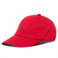 Rl Classic Sport Cap W/ Pp Rl 2000 Red  RALPH LAUREN - Guanxe Atlantic Marketplace