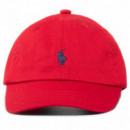 Rl Classic Sport Cap W/ Pp Rl 2000 Red  RALPH LAUREN