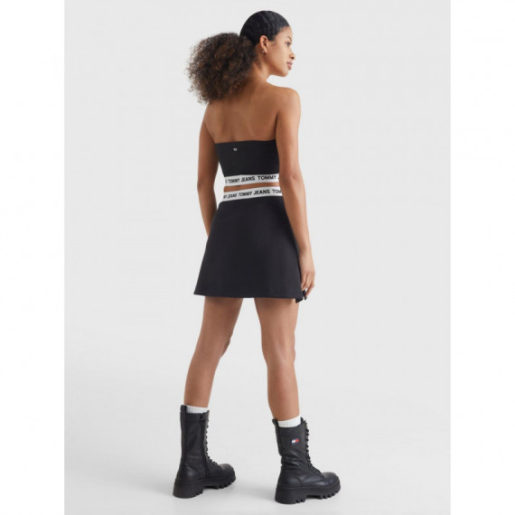 Tjw Logo Waistband Skirt Black  TOMMY JEANS