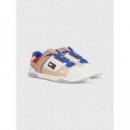 Tommy Jeans Skate Sneaker Ivory  TOMMY HILFIGER