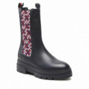 Botas Tommy - Monogram Chelsea Boot Desert Sky  TOMMY HILFIGER