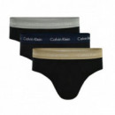 3P Hip Brief B-shoreline/ Clem/ Traverti  CALVIN KLEIN