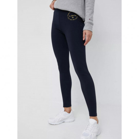 Slim Metallic Roundall Legging Desert Sk  TOMMY HILFIGER