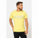 Bertil Ss Cn Tee Amarilla  GUESS