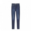 Sylvia Hr Spr Skny AG1253 Denim Dark 01  TOMMY JEANS