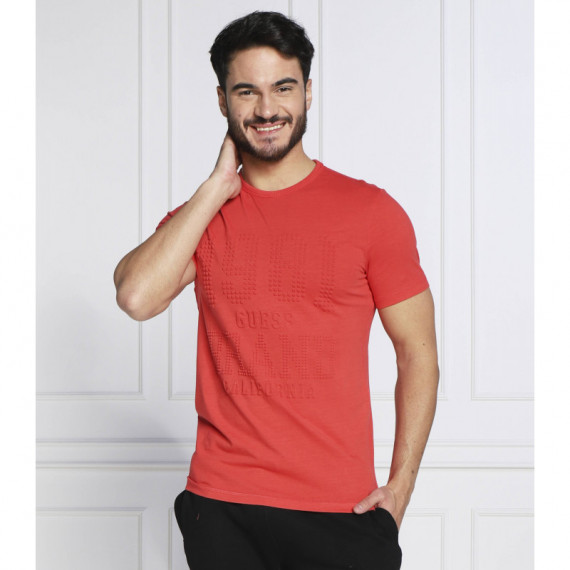 Mads Cn Tee Red  GUESS