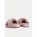 Tommy Furry Home Slipper Desert Mauve  TOMMY HILFIGER