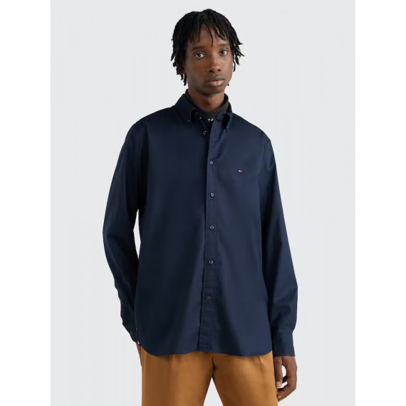 Nos Core Flex Poplin Navy  TOMMY HILFIGER
