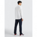 Nos Core Flex Poplin White  TOMMY HILFIGER