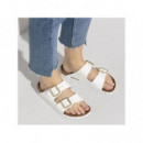 Arizona Bf Patent White  BIRKENSTOCK