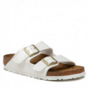 Arizona Bf Patent White  BIRKENSTOCK