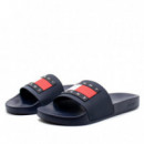 Tommy Jeans Pool Slide Ess Twilight Navy  TOMMY HILFIGER