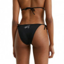 Cheeky String Side Tie Black  TOMMY HILFIGER