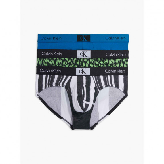 Hip Brief 3PK Blrd Lp Pr_fbls Grn, Ampfd  CALVIN KLEIN
